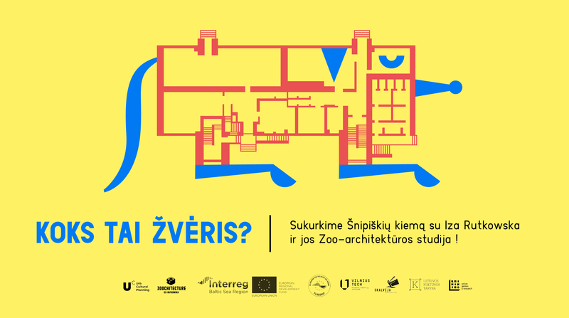 Zoochitektūra: rajonų kiemas kuriamas kartu su vaikais